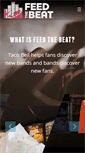 Mobile Screenshot of feedthebeat.com